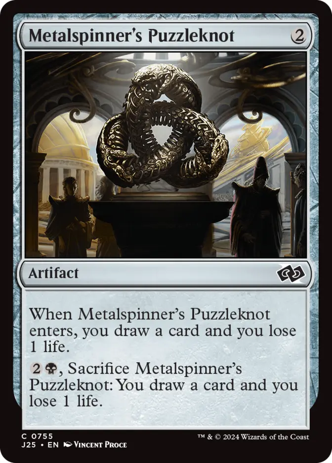 Metalspinner's Puzzleknot [J25]