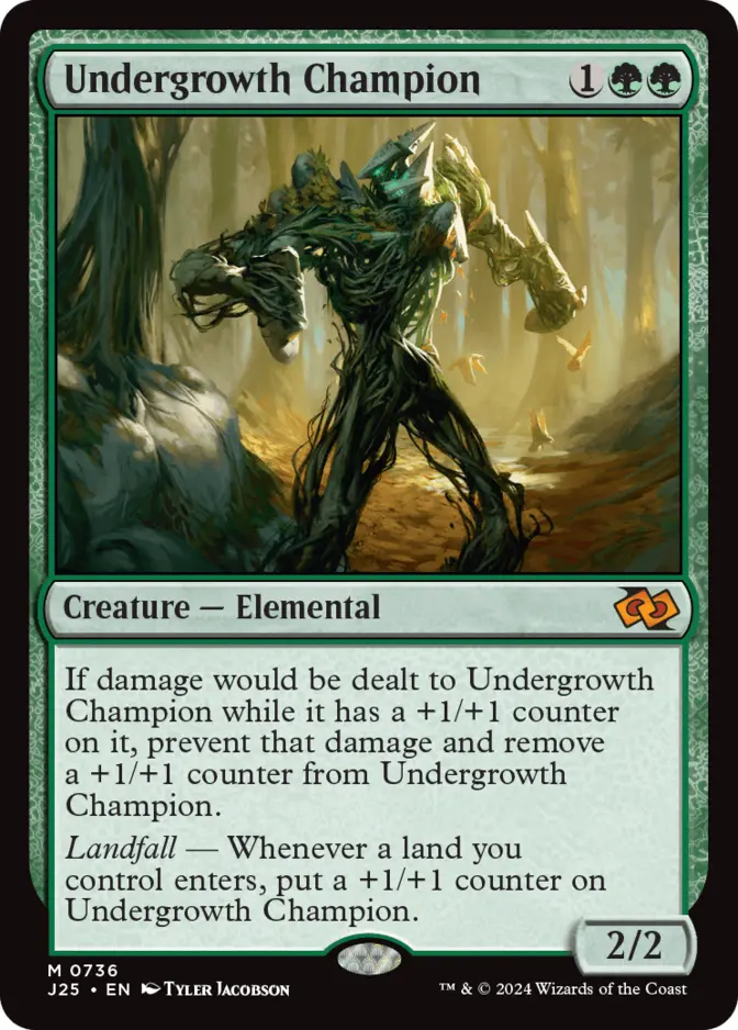 Undergrowth Champion [J25]