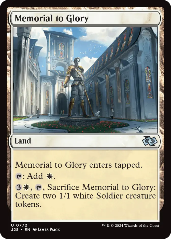 Memorial to Glory [J25]