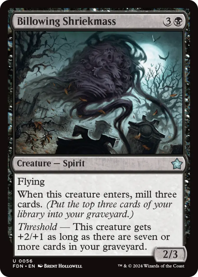 Billowing Shriekmass [FDN]