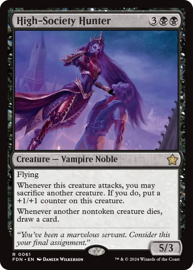 High-Society Hunter [FDN]