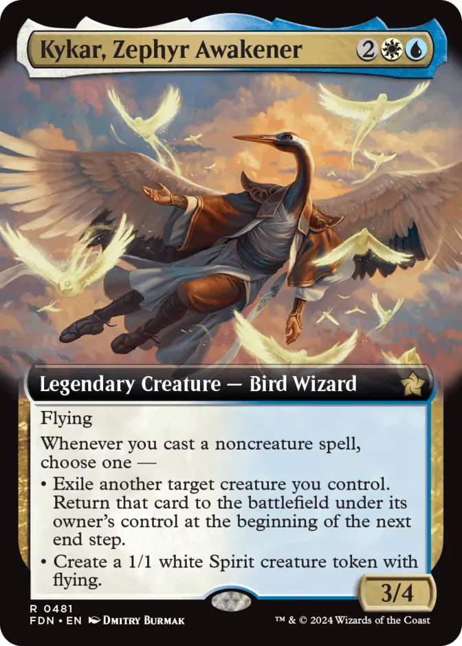 Kykar, Zephyr Awakener <extended> [FDN] (F)
