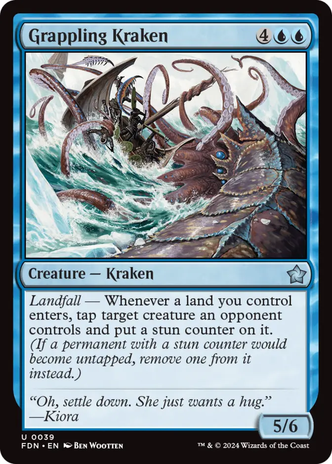 Grappling Kraken [FDN] (F)
