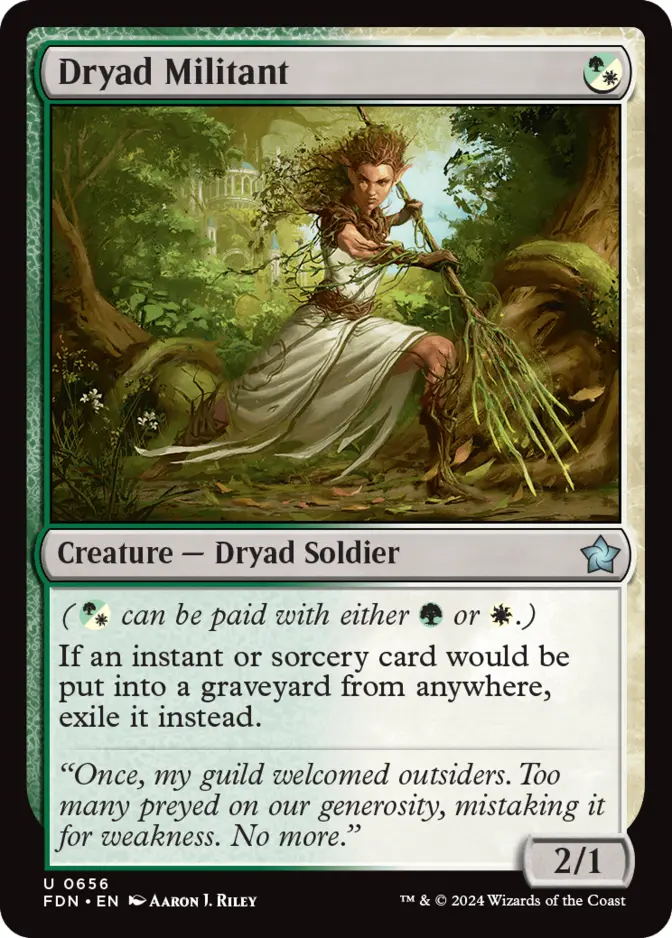 Dryad Militant [FDN]
