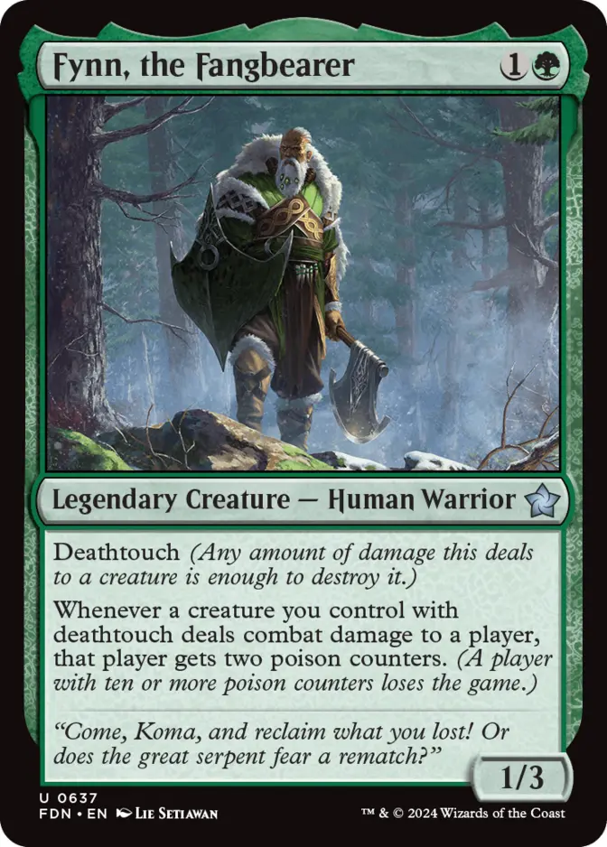 Fynn, the Fangbearer [FDN]