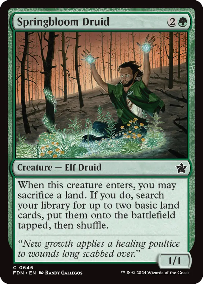 Springbloom Druid [FDN]