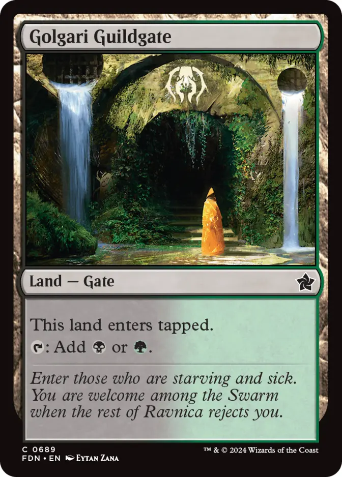 Golgari Guildgate [FDN]
