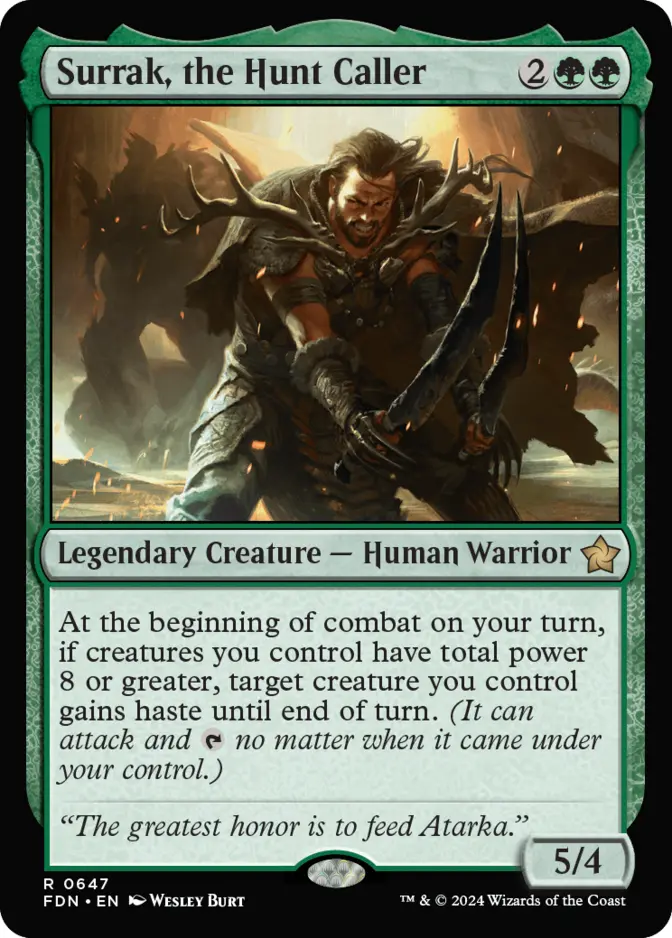 Surrak, the Hunt Caller [FDN]