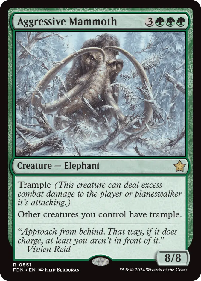 Aggressive Mammoth <beginner box> [FDN]