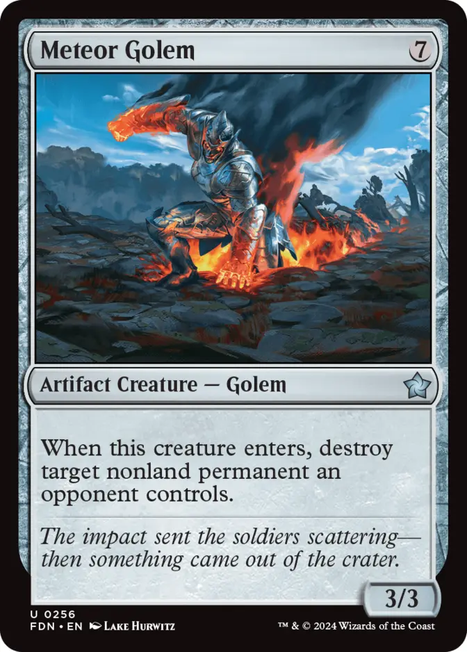 Meteor Golem [FDN] (F)