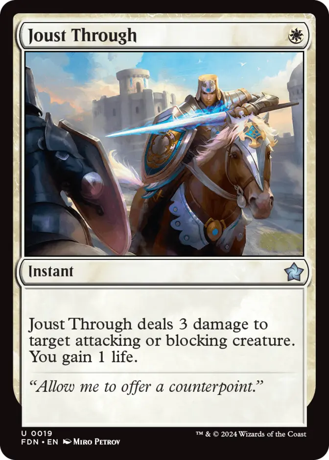 Joust Through [FDN]