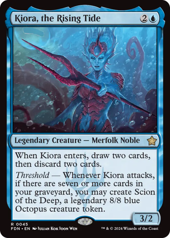 Kiora, the Rising Tide [FDN] (F)