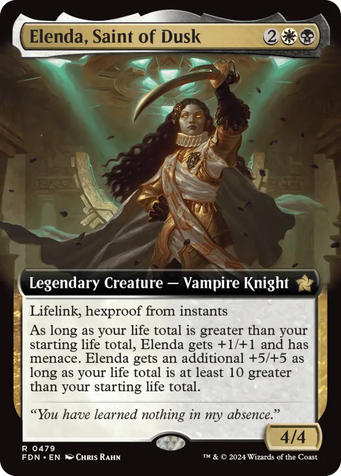 Elenda, Saint of Dusk <extended> [FDN]