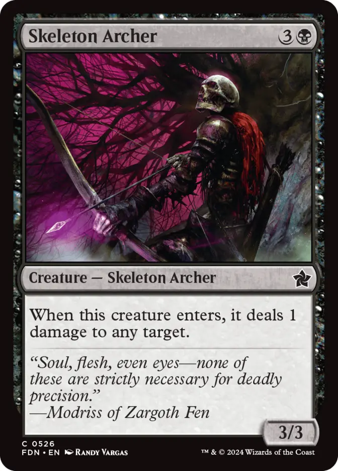 Skeleton Archer <beginner box> [FDN]
