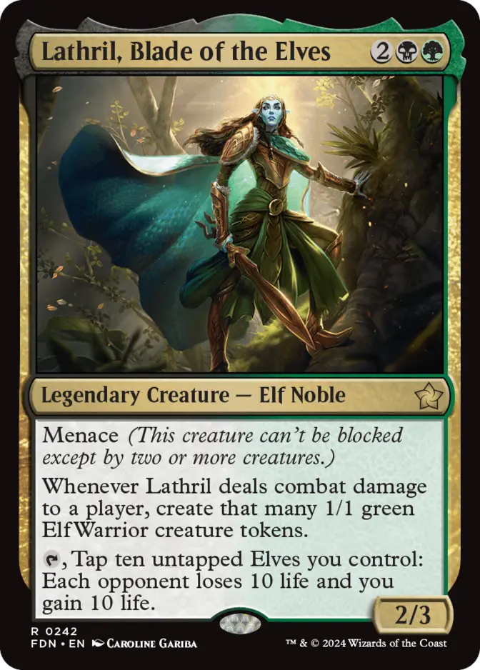 Lathril, Blade of the Elves [FDN]
