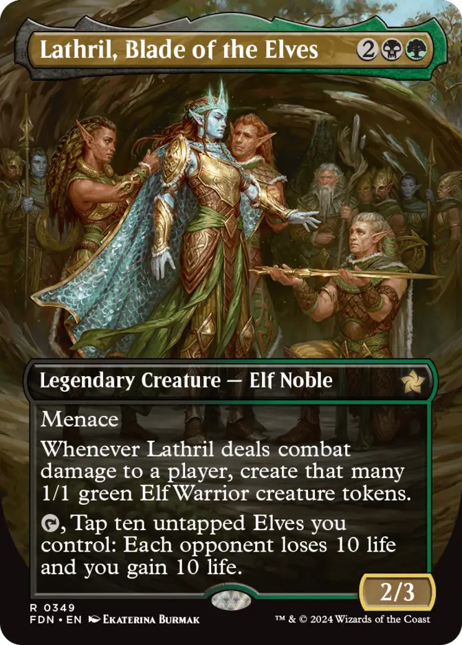 Lathril, Blade of the Elves <borderless> [FDN]