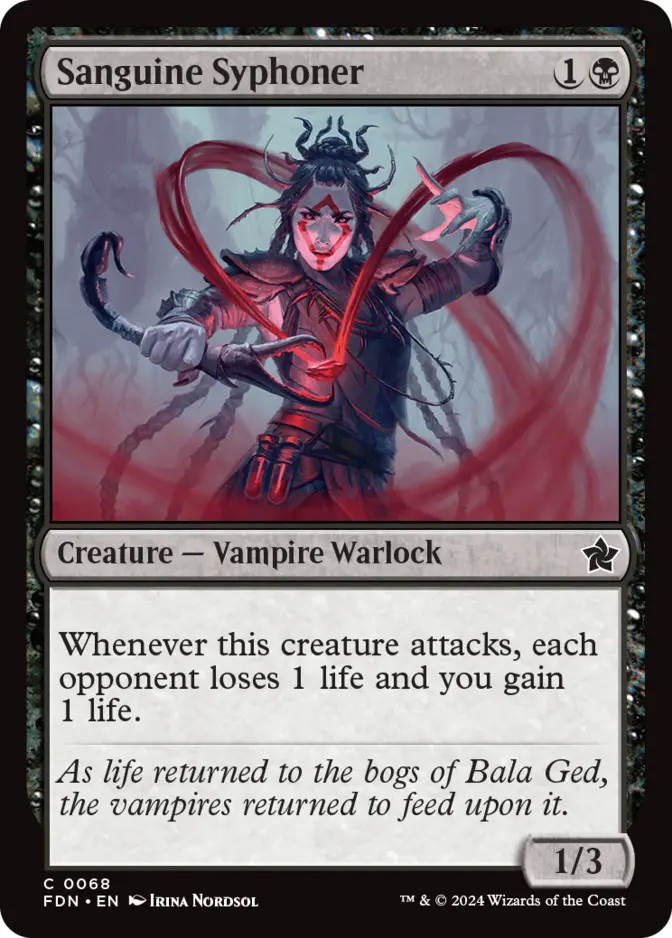 Sanguine Syphoner [FDN] (F)