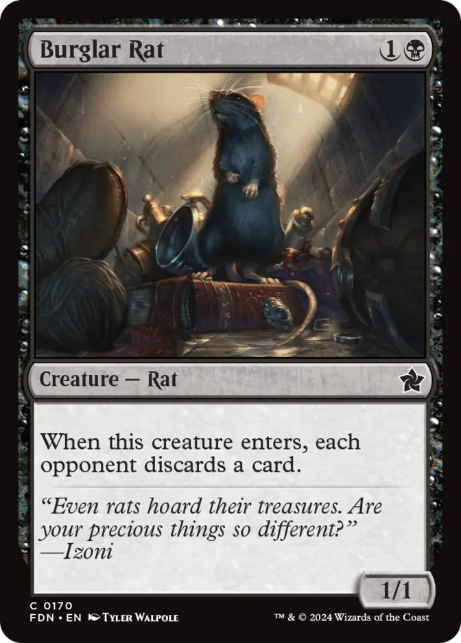 Burglar Rat [FDN] (F)