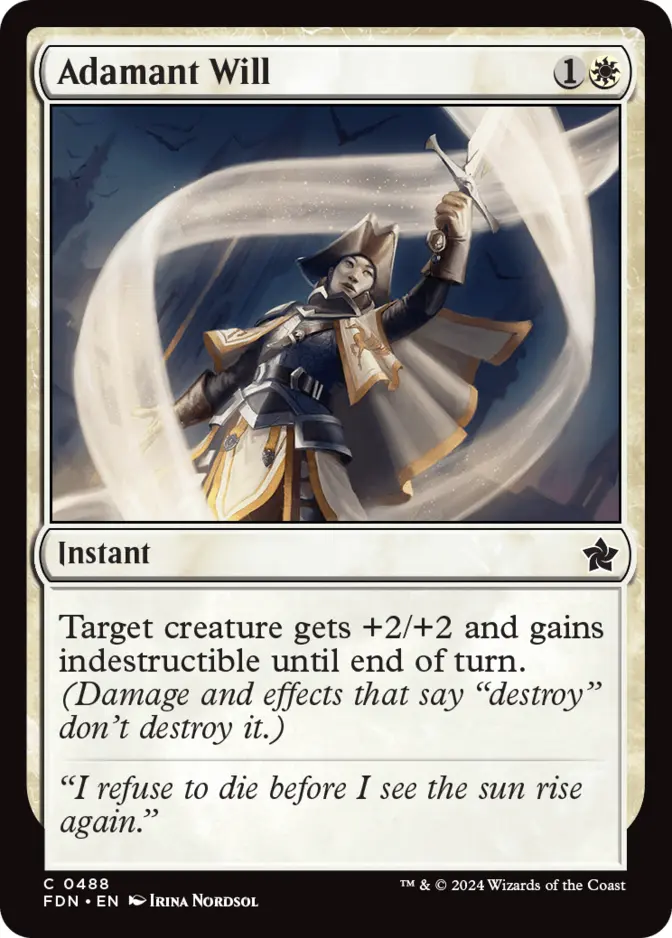 Adamant Will <beginner box> [FDN]