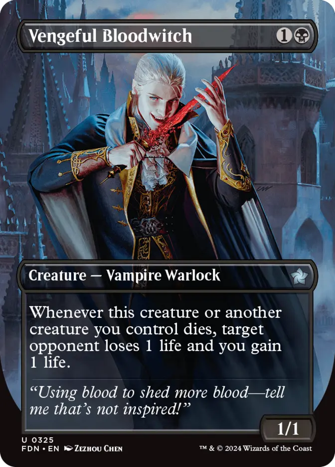 Vengeful Bloodwitch <borderless> [FDN]