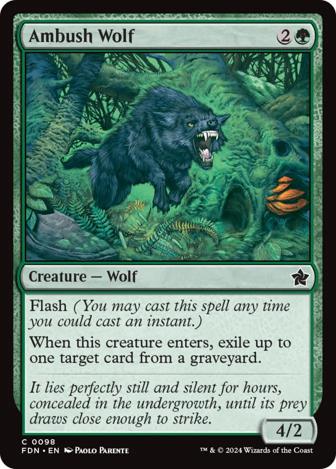 Ambush Wolf [FDN]