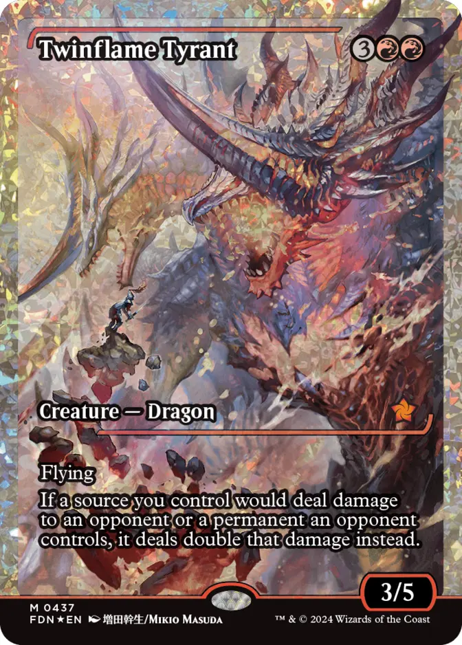 Twinflame Tyrant <showcase japan - fracture foil> [FDN] (F)
