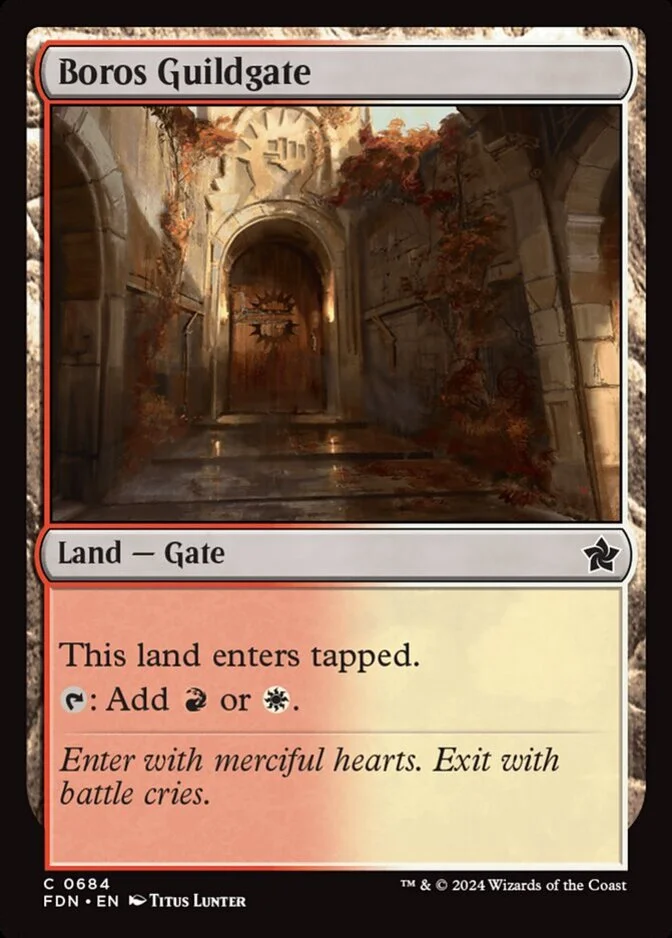Boros Guildgate <beginner box> [FDN]