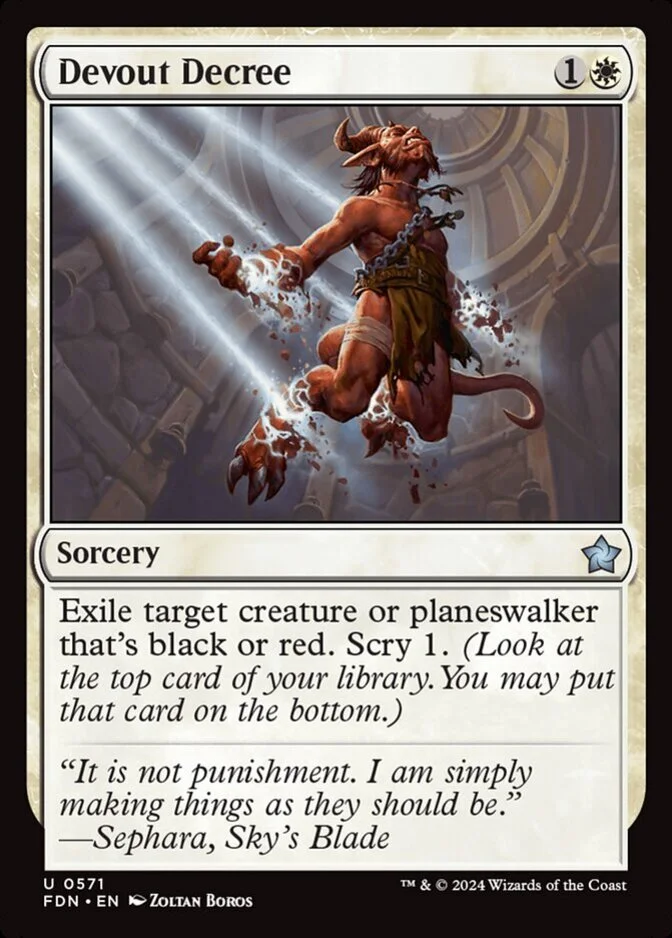 Devout Decree <beginner box> [FDN]