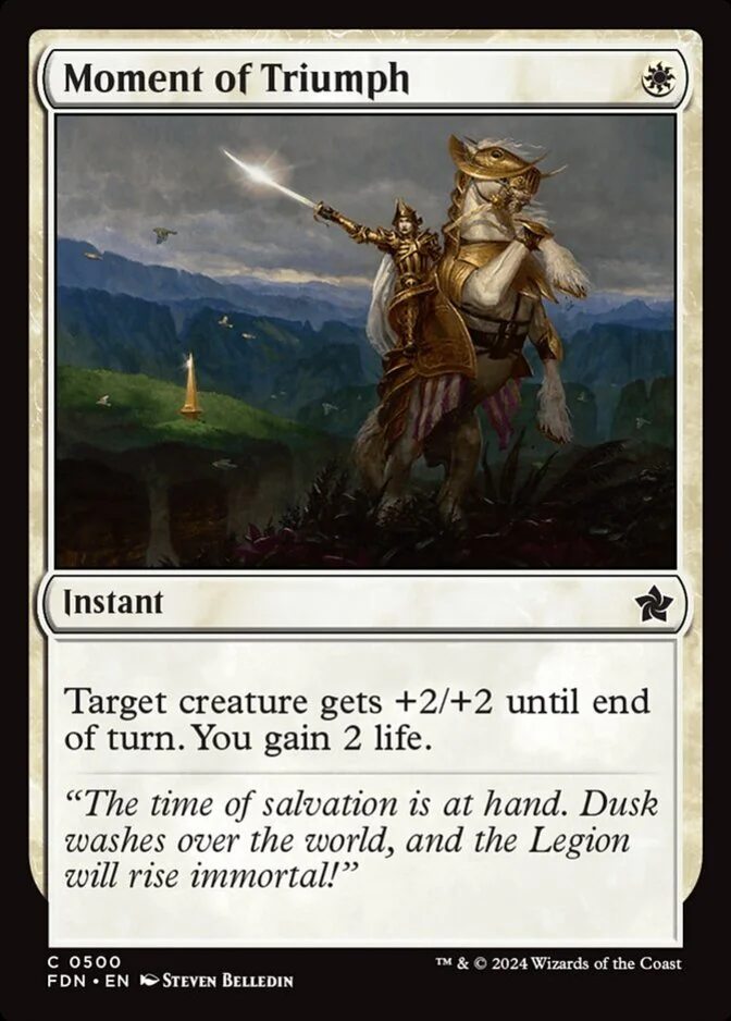 Moment of Triumph [FDN]