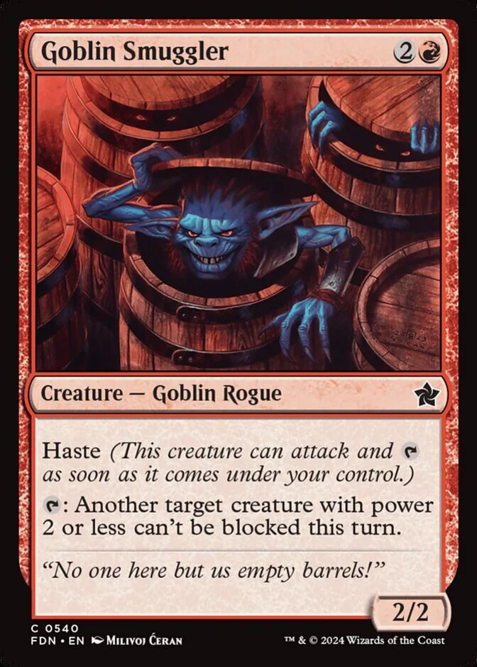 Goblin Smuggler [FDN]
