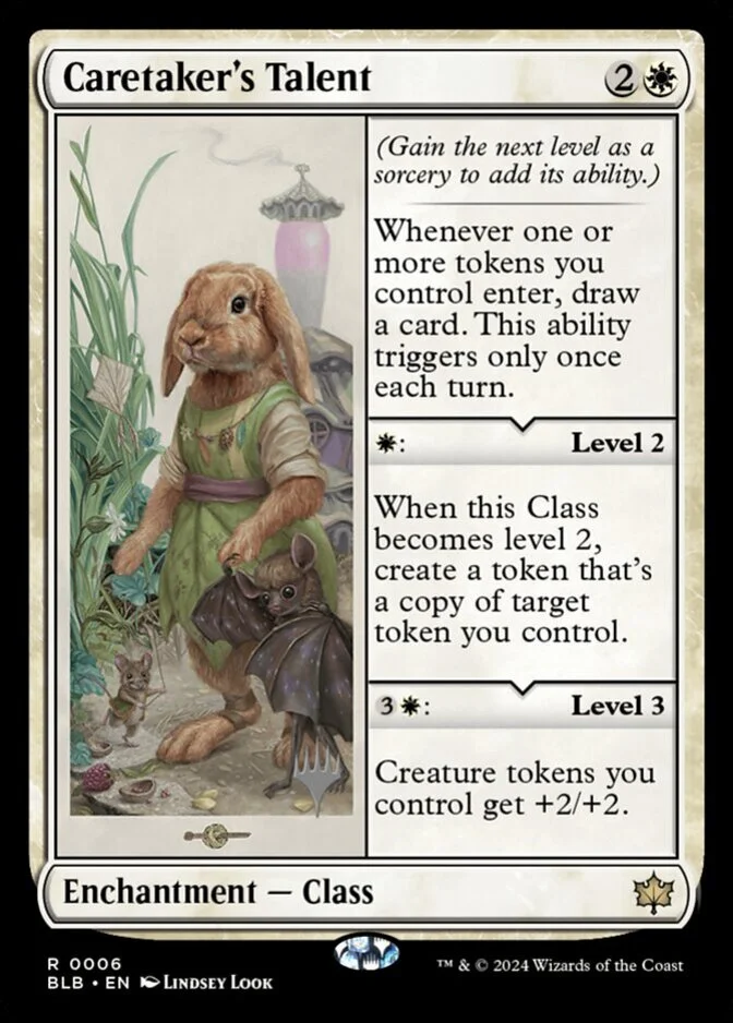 Caretaker's Talent <planeswalker stamp> [BLB] (F)