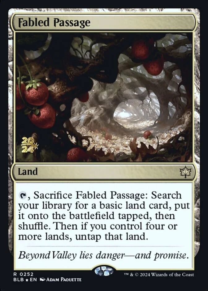 Fabled Passage <prerelease> [BLB] (F)