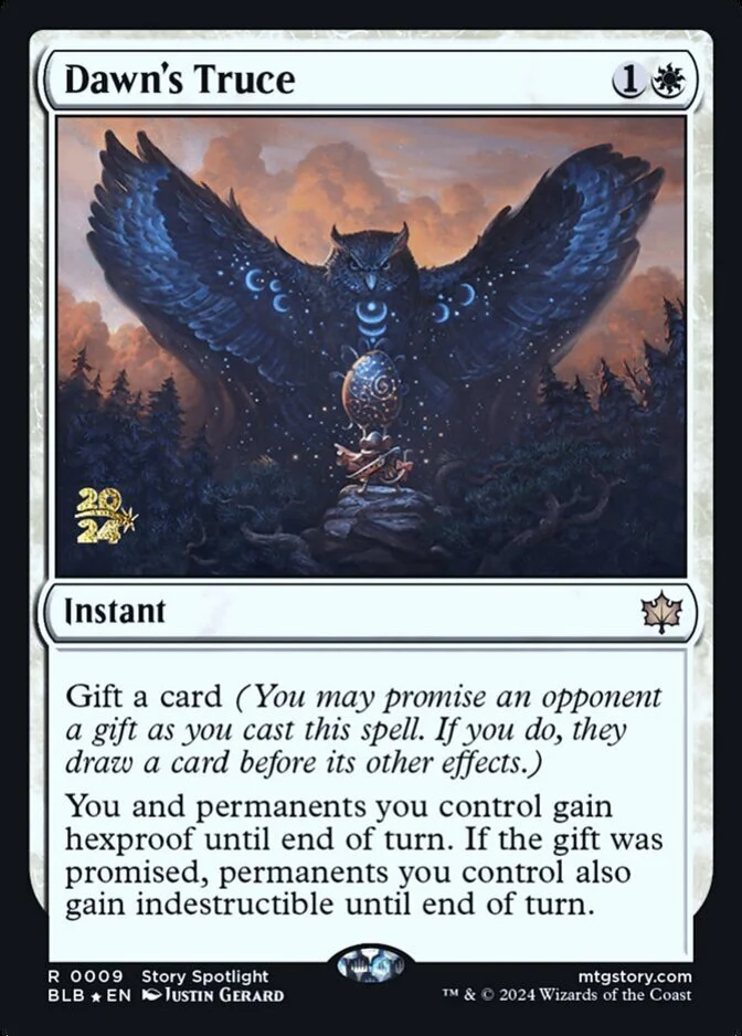 Dawn's Truce <prerelease> [BLB] (F)