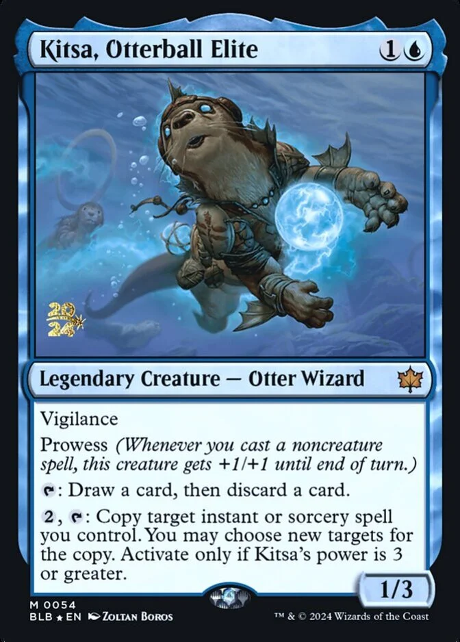 Kitsa, Otterball Elite <prerelease> [BLB] (F)