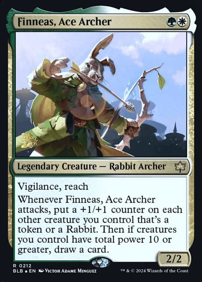 Finneas, Ace Archer <prerelease> [BLB] (F)
