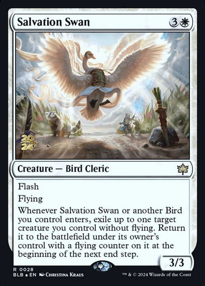 Salvation Swan <prerelease> [BLB] (F)