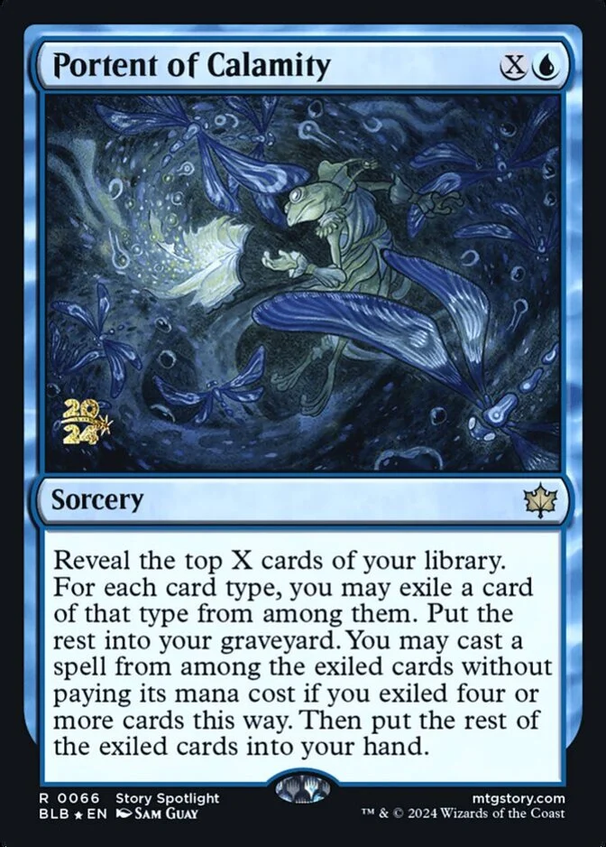 Portent of Calamity <prerelease> [BLB] (F)