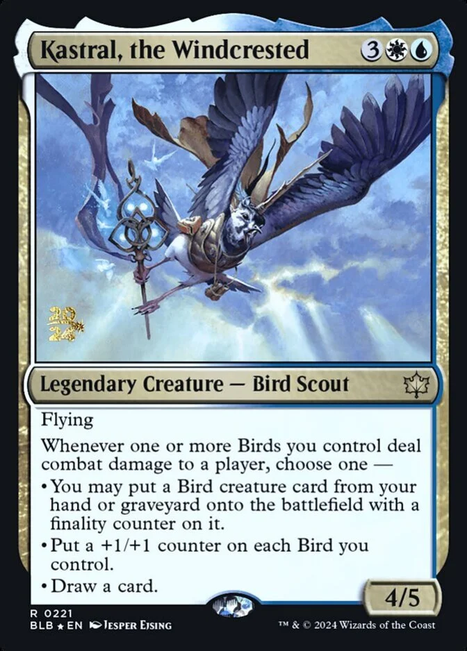 Kastral, the Windcrested <prerelease> [BLB] (F)