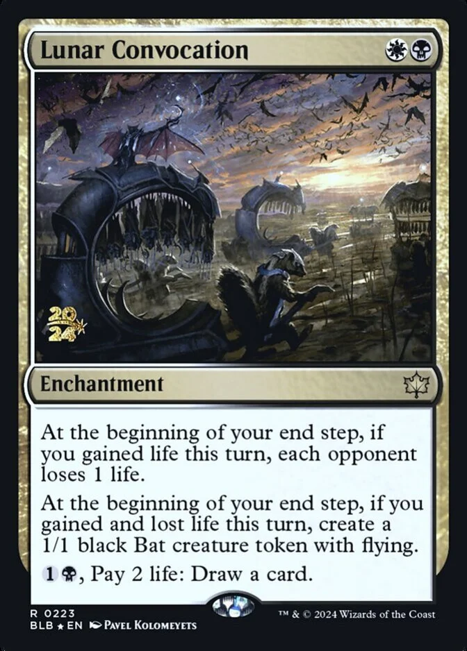 Lunar Convocation <prerelease> [BLB] (F)