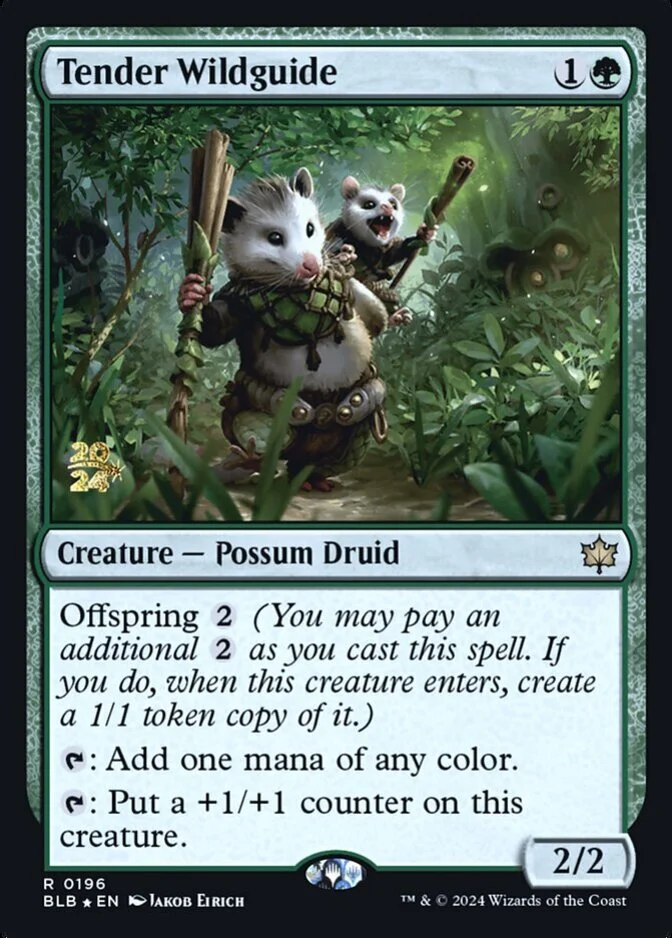 Tender Wildguide <prerelease> [BLB] (F)