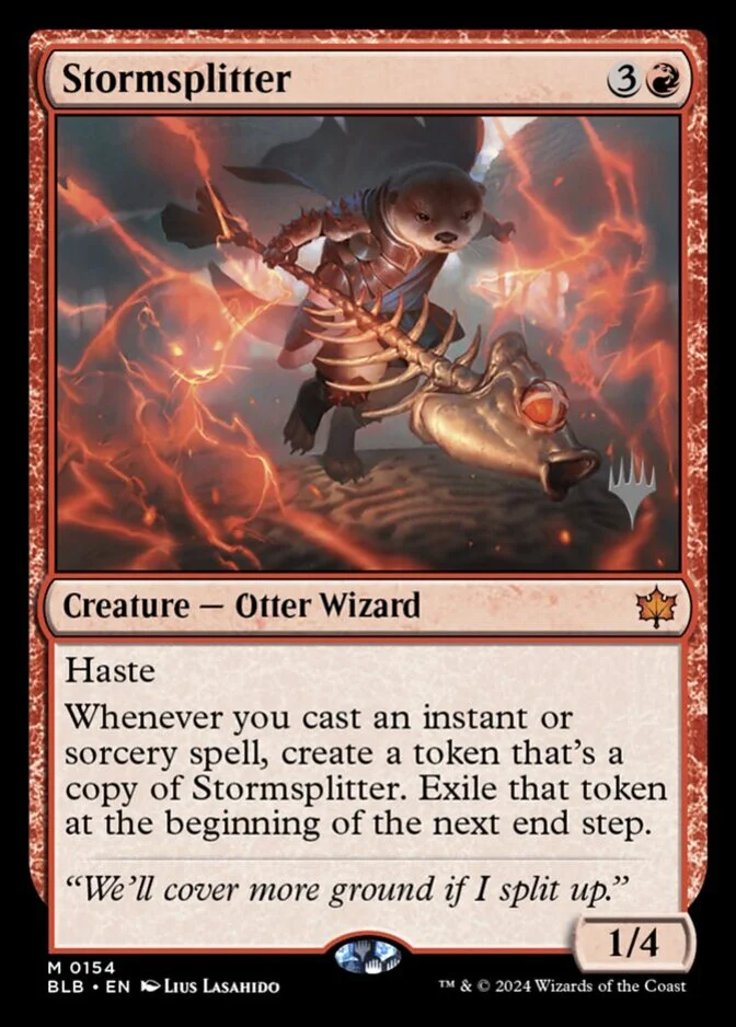 Stormsplitter <planeswalker stamp> [BLB]