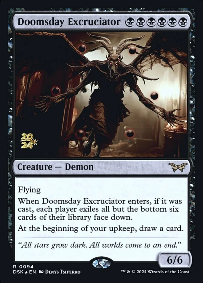 Doomsday Excruciator <prerelease> [DSK] (F)