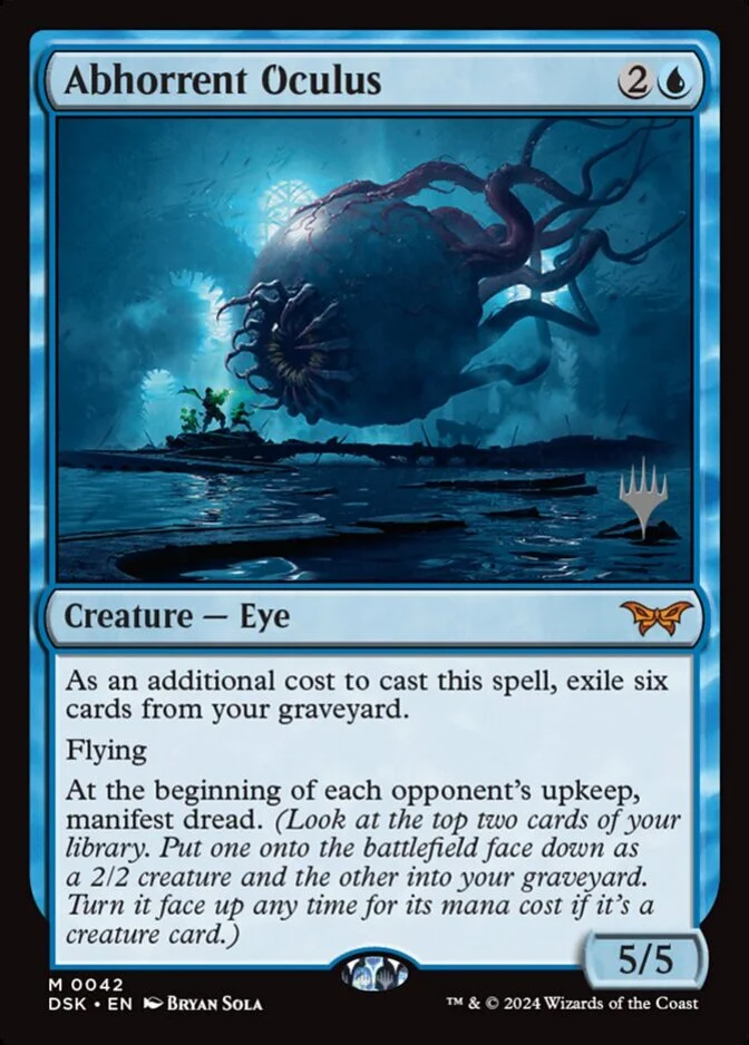 Abhorrent Oculus <planeswalker stamp> [DSK]