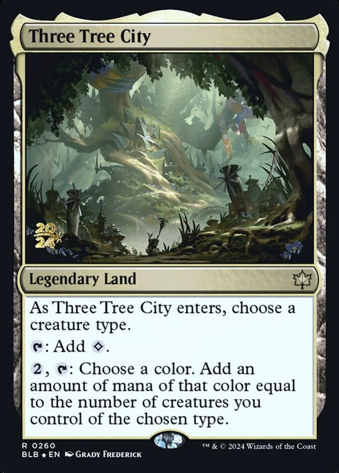 Three Tree City <prerelease> [BLB] (F)