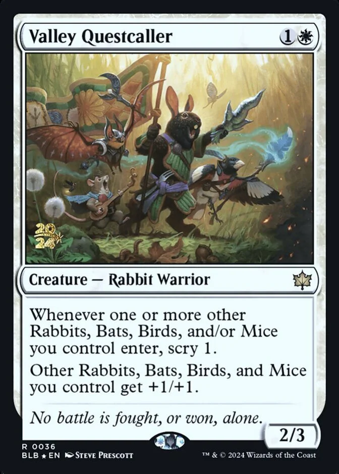 Valley Questcaller <prerelease> [BLB] (F)