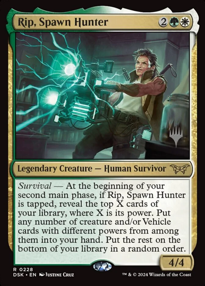 Rip, Spawn Hunter <planeswalker stamp> [DSK]