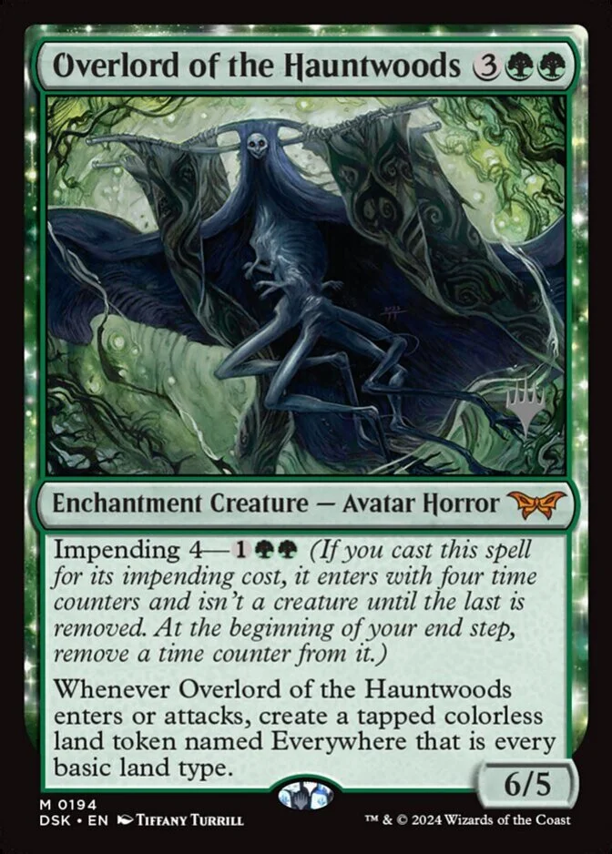 Overlord of the Hauntwoods <planeswalker stamp> [DSK] (F)