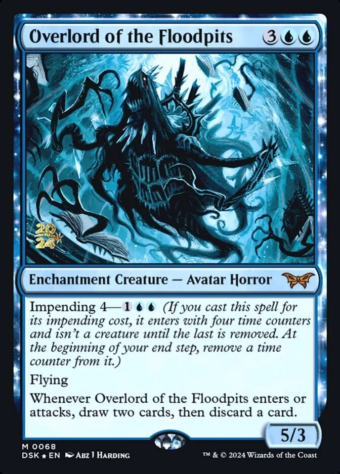 Overlord of the Floodpits <prerelease> [DSK] (F)