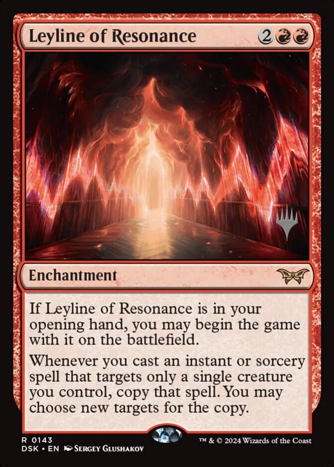Leyline of Resonance <planeswalker stamp> [DSK]