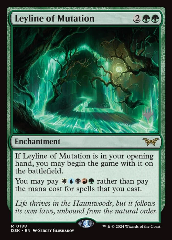 Leyline of Mutation <planeswalker stamp> [DSK] (F)